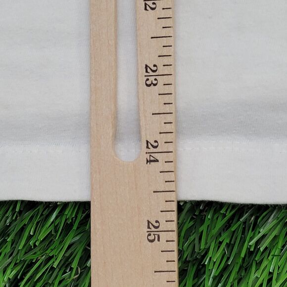 NIKE Swoosh Shirt Medium 21x25 White - Picture 5 of 12